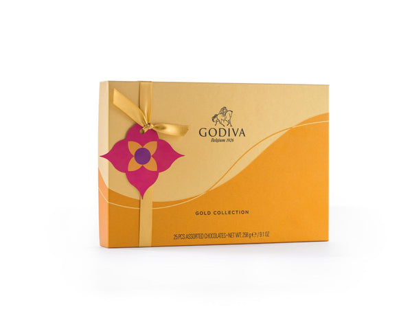 GOLD GIFT BOX, 25PC