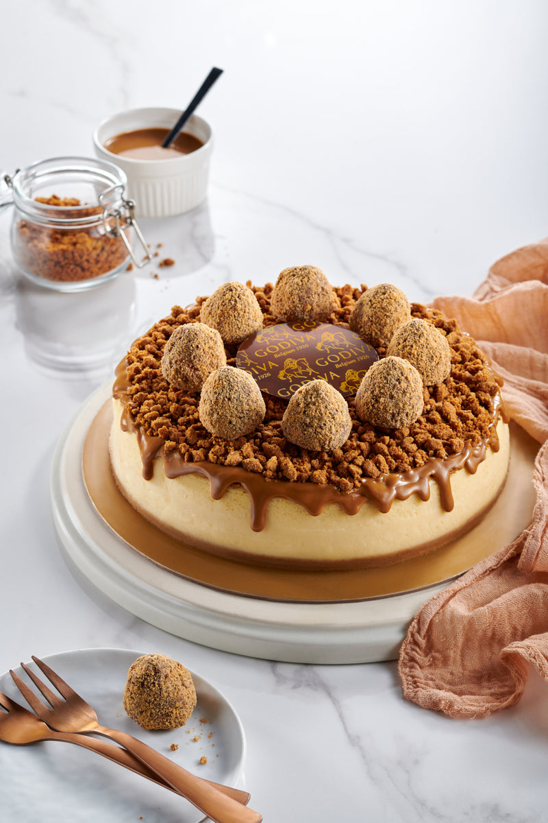 TRUFFLE SPECULOOS CHEESECAKE