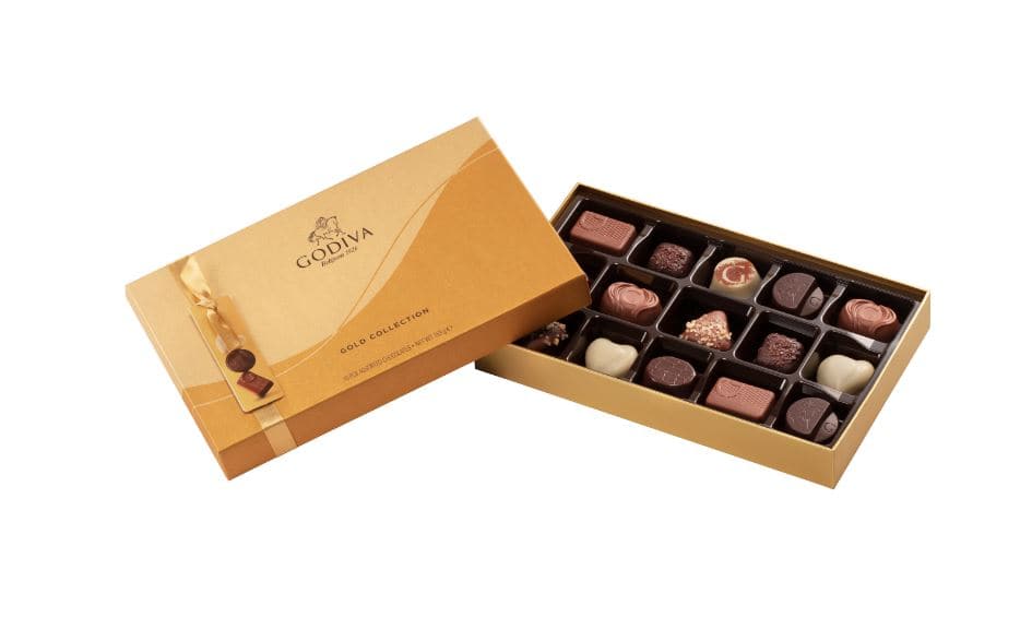 Gold Collection Gift Box | Belgian Chocolate | Godiva UAE – Godiva ...